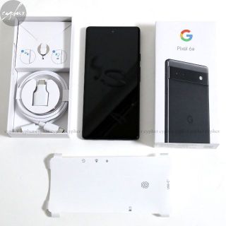 グーグル(Google)の新品 Google Pixel 6a GA02998 チャコール スマホ au(スマートフォン本体)