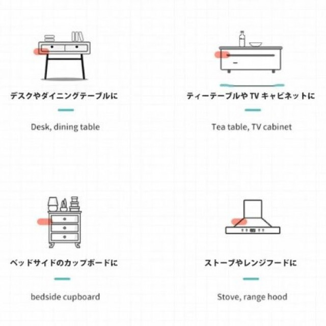 テーブルコーナーガード 衝突防止　ケガ防止 赤ちゃん ベビーaa53 キッズ/ベビー/マタニティの寝具/家具(その他)の商品写真