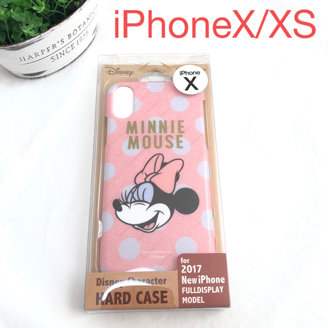 Disney(ディズニー)の新品 Disney ミニー iPhoneケース iPhoneX XS スマホ/家電/カメラのスマホアクセサリー(iPhoneケース)の商品写真