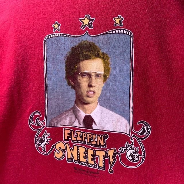 00s ビンテージ ナポレオンダイナマイト 映画 ムービー Tシャツ PEDRO