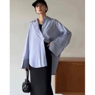 クラネ(CLANE)の最終CLANE ROUND SLIT BELL SLEEVE SHIRT(シャツ/ブラウス(長袖/七分))