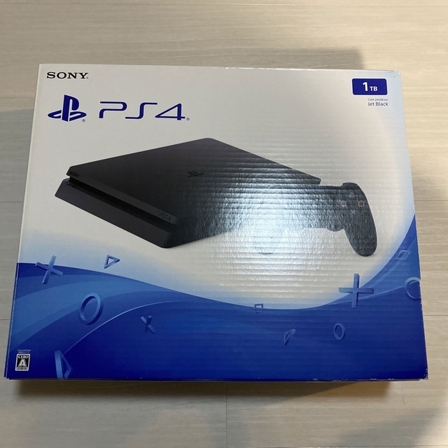 PS4 ジェット・ブラック 1TB CUH-2000BB01 本体の通販 by YUU's shop