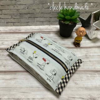 スヌーピー(SNOOPY)のモノクロ様専用(ポーチ)