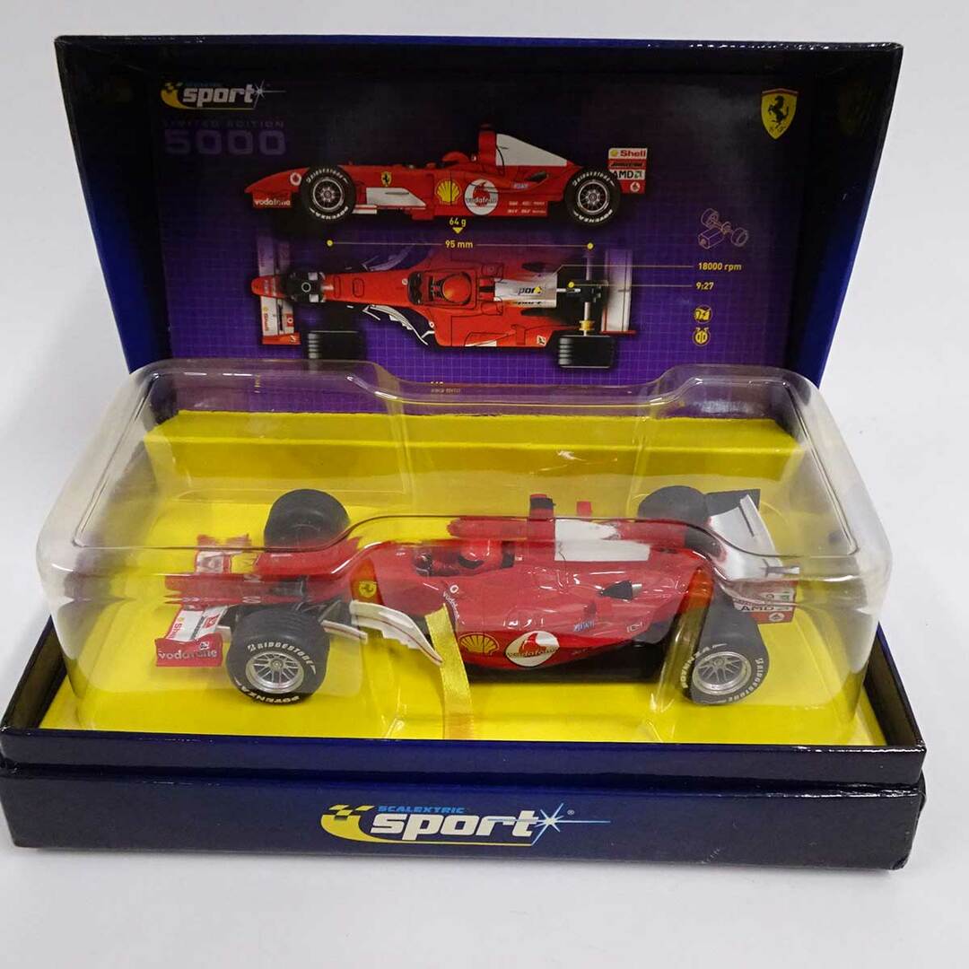 【未使用】Scalextric 1/32 スロットカー Ferrari F2004 Michael Schumacher LIMITED EDITION #1 フェラーリ シューマッハ C2676A