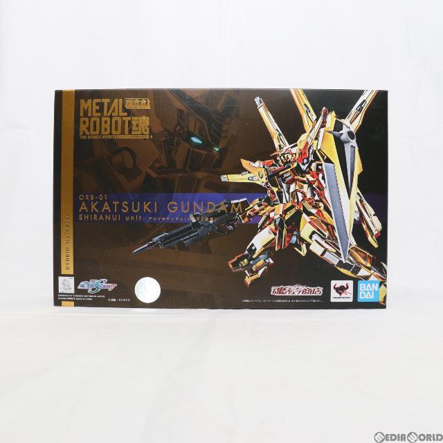 魂ウェブ商店限定 METAL ROBOT魂(SIDE MS) アカツキガンダム(シラヌイ装備) 機動戦士ガンダムSEED DESTINY(シード デスティニー) 完成品 可動フィギュア バンダイスピリッツ