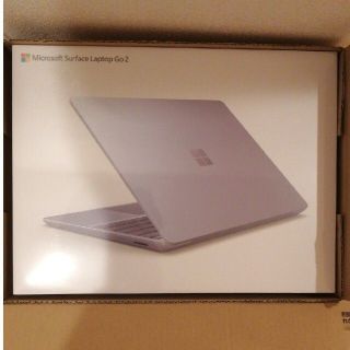 マイクロソフト(Microsoft)のMicrosoft Surface Laptop Go 2 アイスブルー(ノートPC)