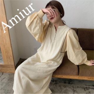 ラウジー(lawgy)のAmiur spring long shirt ops  エミレ　ワンピース　(ロングワンピース/マキシワンピース)