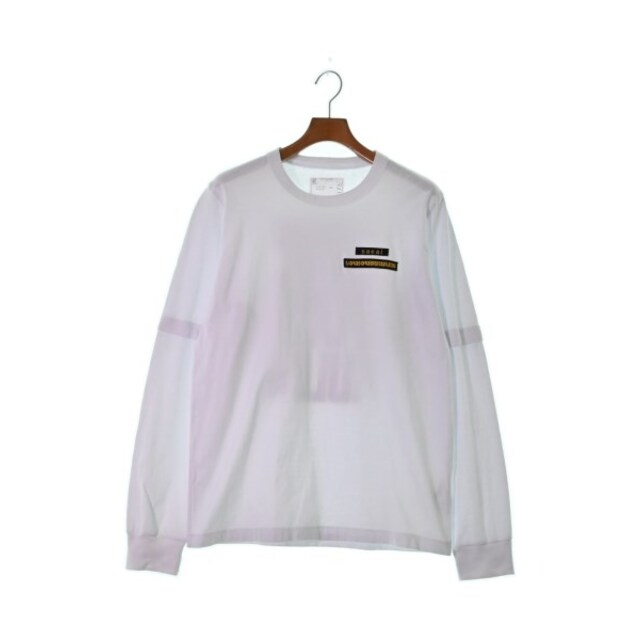 sacai サカイ Tシャツ・カットソー 4(XL位) 白 【古着】【中古】 年末 ...