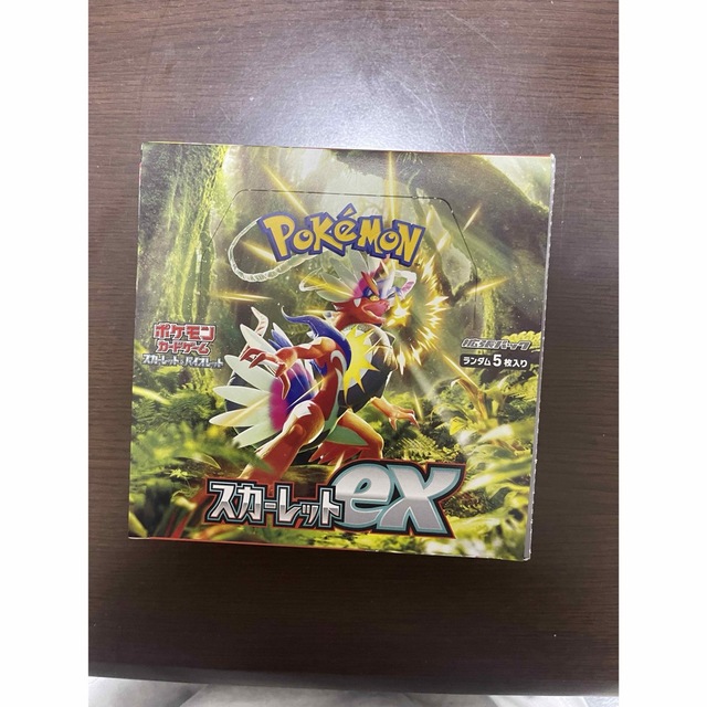 ポケモンカード　スカーレットex BOX 新品未開封