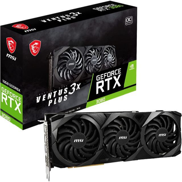 MSI GeForce RTX 3080 VENTUS 3X PLUS 10G