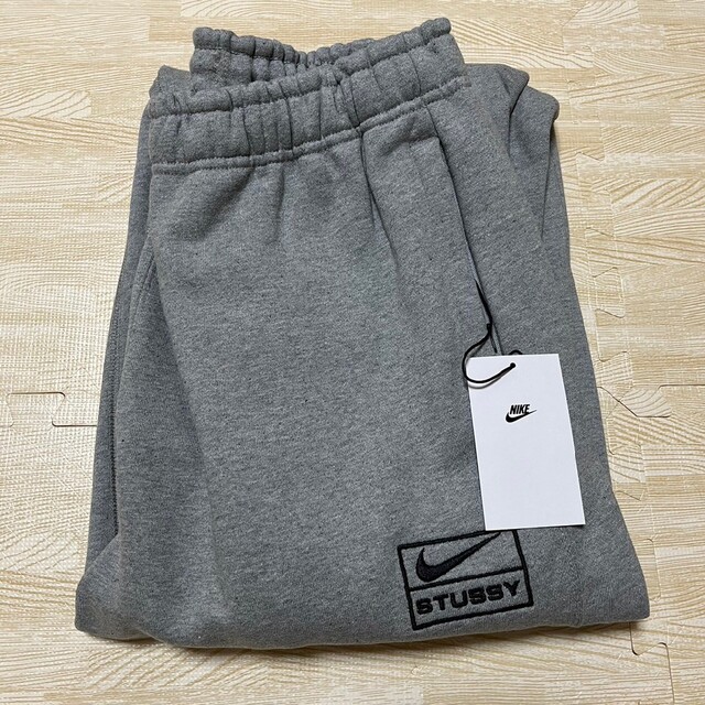 Stussy x Nike Fleece Pants Grey グレー Sサイズ