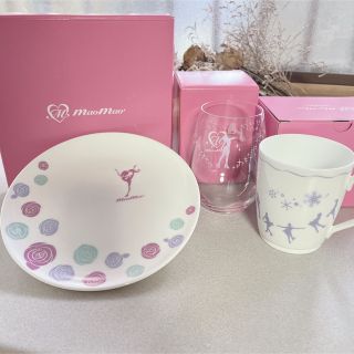 ノリタケ(Noritake)の浅田真央ちゃん限定グッズ3点セット ノリタケ プレート マグカップ  タンブラー(食器)