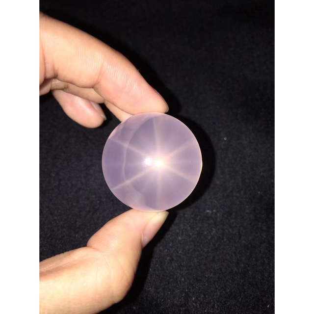 ⭐︎【天然】スター ローズクォーツ 丸玉 30.5mm - nayaabhaandi.com
