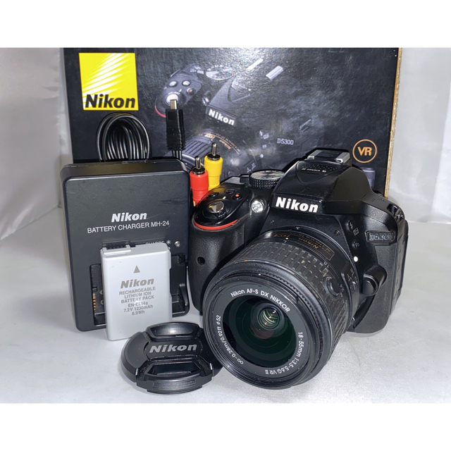 【大人気!!】Nikon D5300 18-55mm VR レンズキット