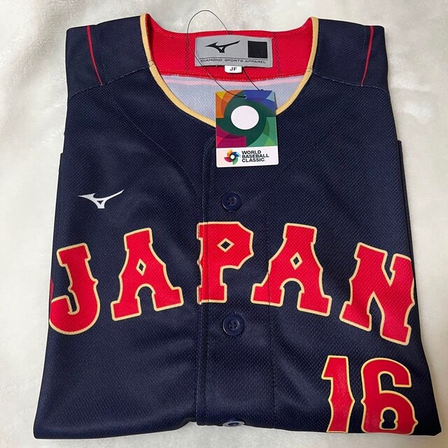 WBC　大谷　ビジター　フリーサイズ スポーツ/アウトドアの野球(記念品/関連グッズ)の商品写真