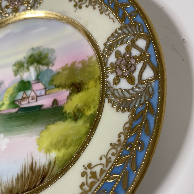 Noritake - ノリタケ・湖畔の風景・1911年〜1941年・米国輸出・15.8cmの通販 by Kiev shop｜ノリタケならラクマ