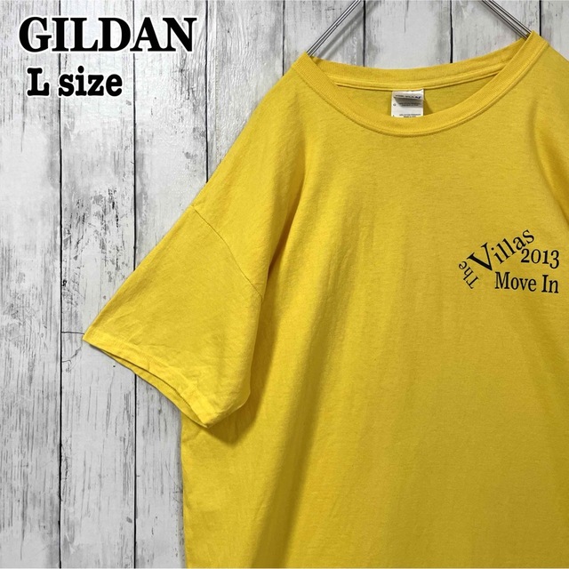 ギルダン　GILDAN 　Tシャツ　イエロー L