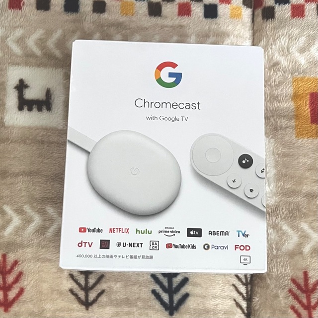 Google Chomecast GA01919-JP WHITE