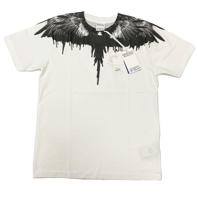 新品 定価3.3万円 MARCELO BURLON WINGS Tシャツ 白L