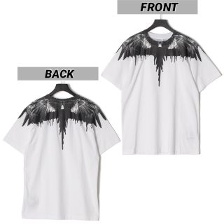 新品 定価3.3万円 MARCELO BURLON WINGS Tシャツ 黒L