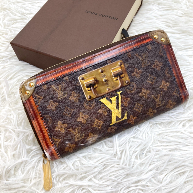 LOUIS VUITTON(ルイヴィトン)の超希少✨　ルイヴィトン　長財布　伊勢丹ポップアップストア限定　トランクタイム レディースのファッション小物(財布)の商品写真