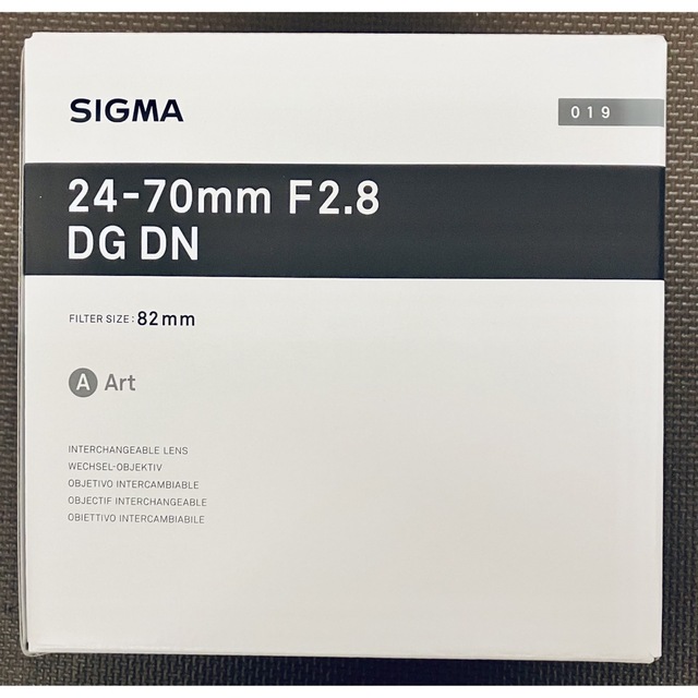 SIGMA(シグマ)のSIGMA 24-70mm F2.8 DG DN Art ソニーEマウント スマホ/家電/カメラのカメラ(レンズ(ズーム))の商品写真