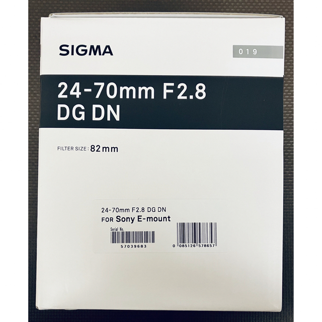 SIGMA(シグマ)のSIGMA 24-70mm F2.8 DG DN Art ソニーEマウント スマホ/家電/カメラのカメラ(レンズ(ズーム))の商品写真