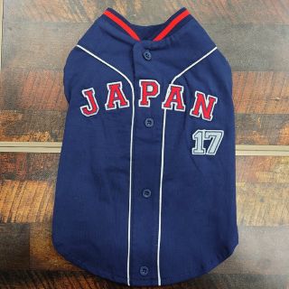 ジャパンBBシャツ ペット わんこ 4号 侍ジャパン(応援グッズ)