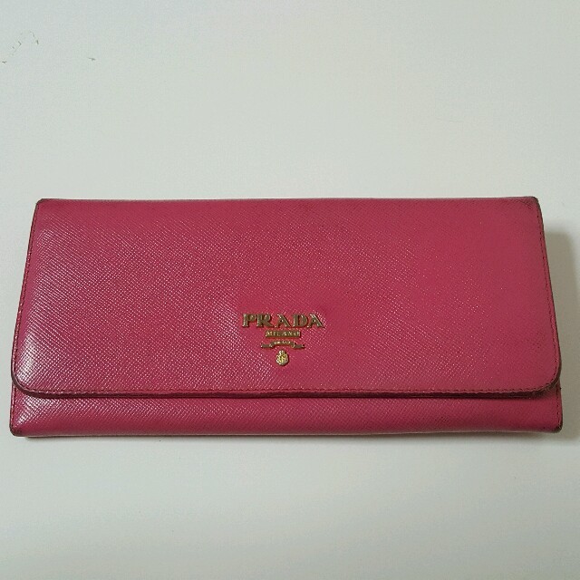 PRADA♡長財布ピンク