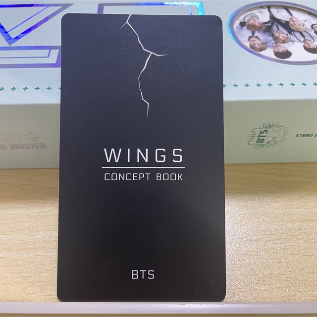 BTS WINGS CONCEPT BOOK レンチキュラー テテ  テヒョン 1