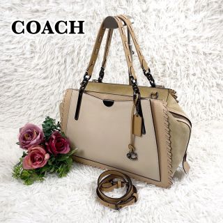 コーチ(COACH)のコーチ ドリーマー 36 2way ショルダーバッグ カラーブロック ステッチ(ショルダーバッグ)