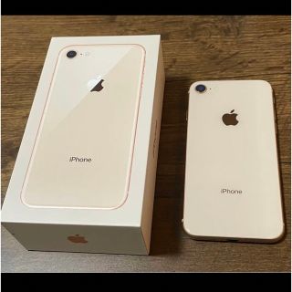 アイフォーン(iPhone)の限定お値下げ◯Apple iPhone8 64GB ゴールド 箱付き(スマートフォン本体)