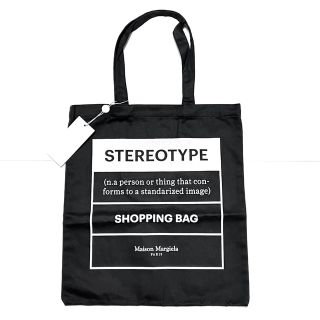 マルタンマルジェラ(Maison Martin Margiela)のメゾンマルジェラ トートバッグ Stereotype Tote bag エコ 黒(トートバッグ)