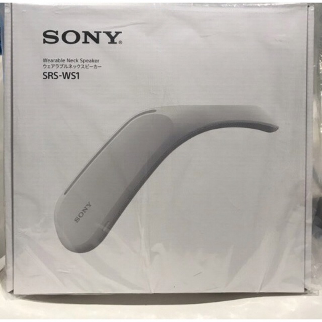 ★新品★ソニー SONY SRS-WS1 ウェアラブルネックスピーカー