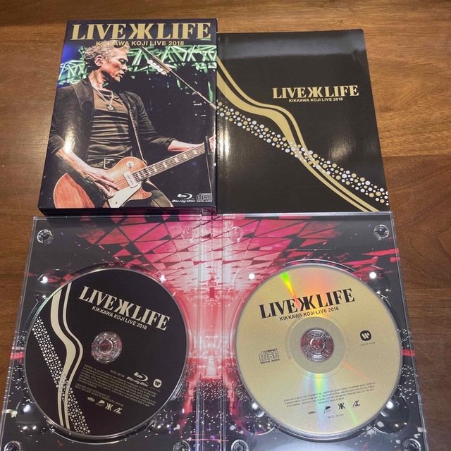 KIKKAWA　KOJI　LIVE　2018　Live　is　Life（完全生産 エンタメ/ホビーのDVD/ブルーレイ(ミュージック)の商品写真