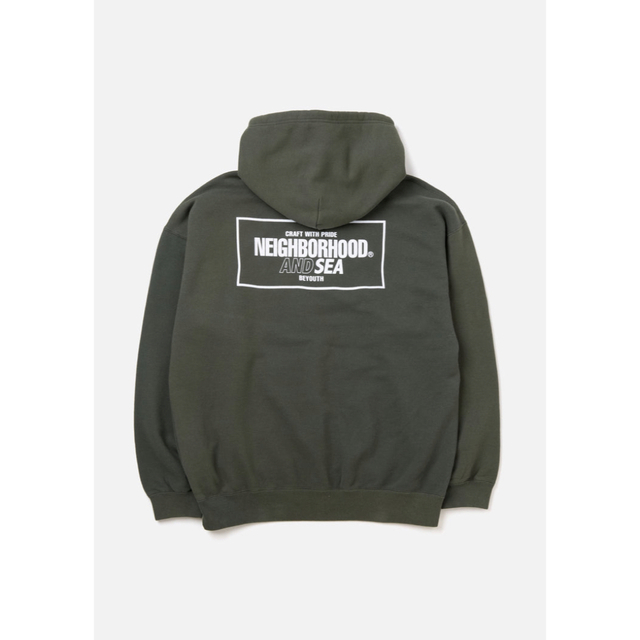 NEIGHBORHOOD X WDS SWEATPARKA LS / BLACK