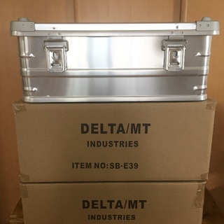 DELTA - 2個set 新品 DELTA / MT SB-E39 アルミコンテナ  