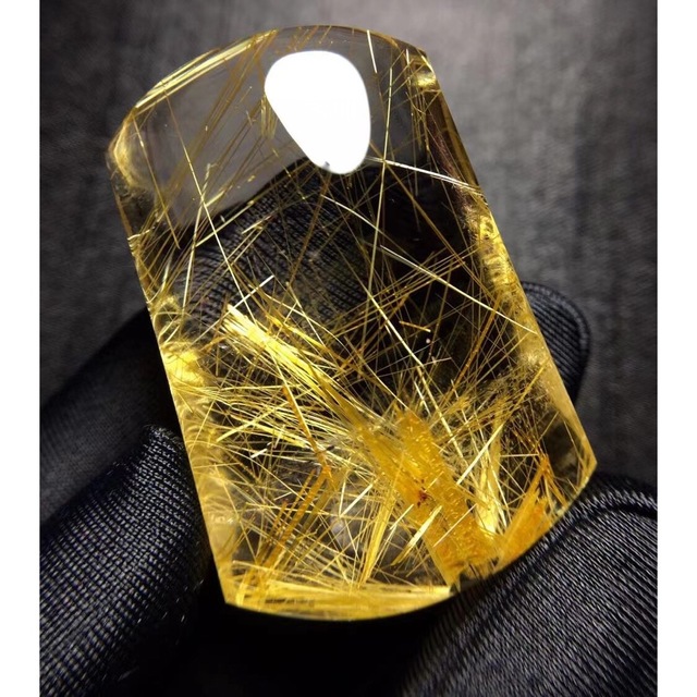 シルバーグレー サイズ ⭐︎【天然】タイチンクオーツ ルース 27.7g