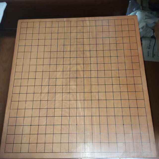 日本産本榧脚付き碁盤5.3寸 木裏 カバー付きの通販 by 松!'s shop|ラクマ