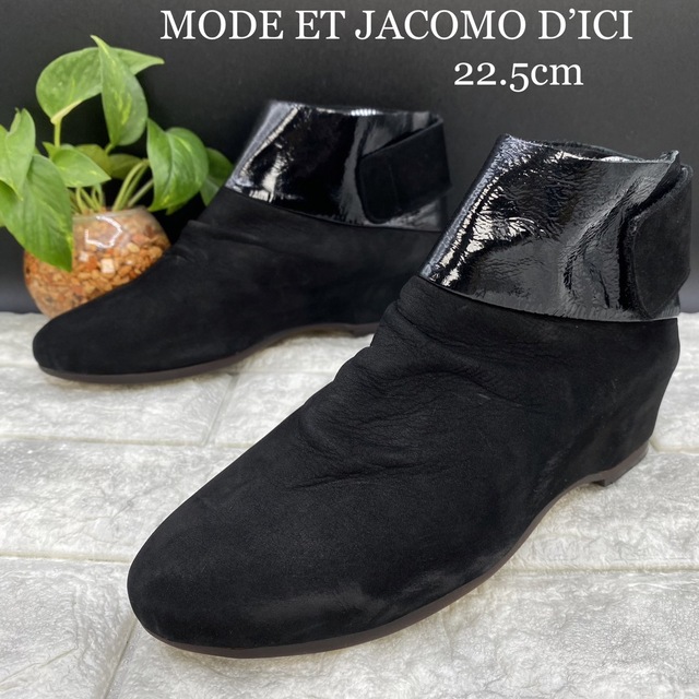 Mode et Jacomo - ✨極美品 MODE ET JACOMO D'ICI ショートブーツ 黒