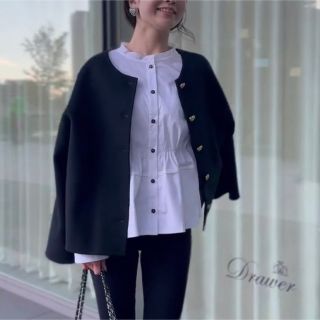 すずらん ジプソフィア ハート 2way River Pullover navy | www