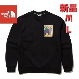 ザノースフェイス(THE NORTH FACE)のTHE NORTH FACE　ノースフェイス　黒　スウェット　L　トレーナー(スウェット)