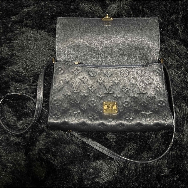 LOUIS VUITTON ✨美品✨ファシナント 黒 ショルダーバッグ