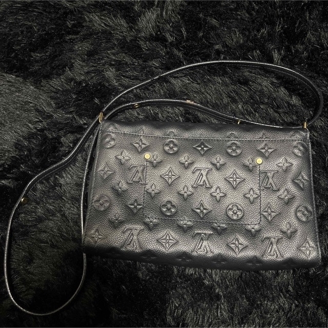 LOUIS VUITTON ✨美品✨ファシナント 黒 ショルダーバッグ