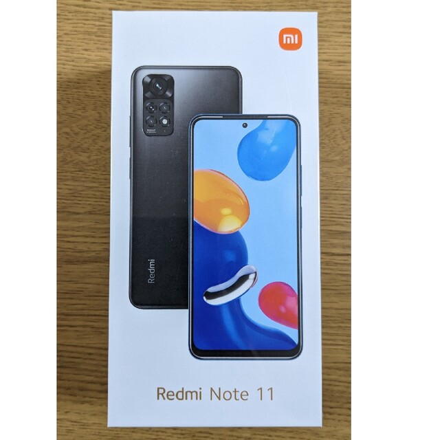 未使用品★SIMフリー Redmi Note 11グラファイトグレー