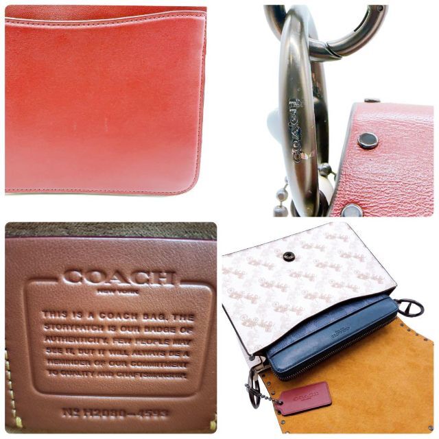 COACH(コーチ)のCOACH コーチ ビート レザー ハンドバック ショルダーバック  4593 レディースのバッグ(ショルダーバッグ)の商品写真