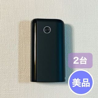 グロー(glo)のNo.2588 2589 【美品】2台セット glo Hyper + ブラック(タバコグッズ)