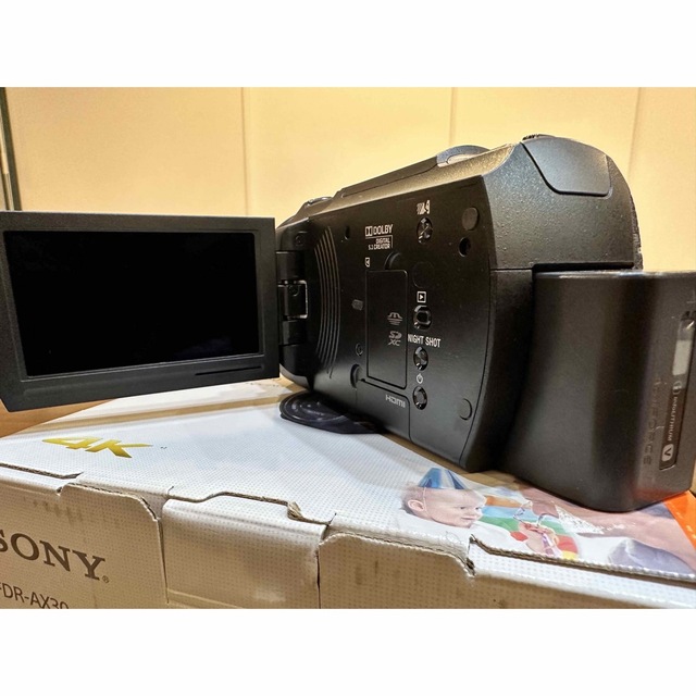 SONY(ソニー)のSONY FDR-AX30 【美品】 スマホ/家電/カメラのカメラ(ビデオカメラ)の商品写真