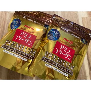 メイジ(明治)の明治 アミノコラーゲンプレミアム 196g(約28日分) ×2袋セット(ダイエット食品)