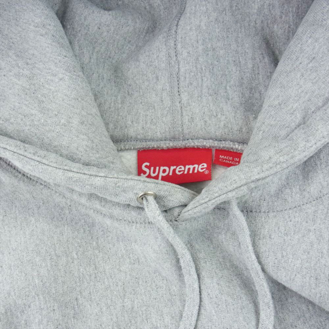 Supreme シュプリーム パーカー 16AW 3M Reflective Small Box Logo Hooded リフレクティブ スモール  ボックスロゴ フーデッド プルオーバー パーカー スウェット グレー系 M【中古】